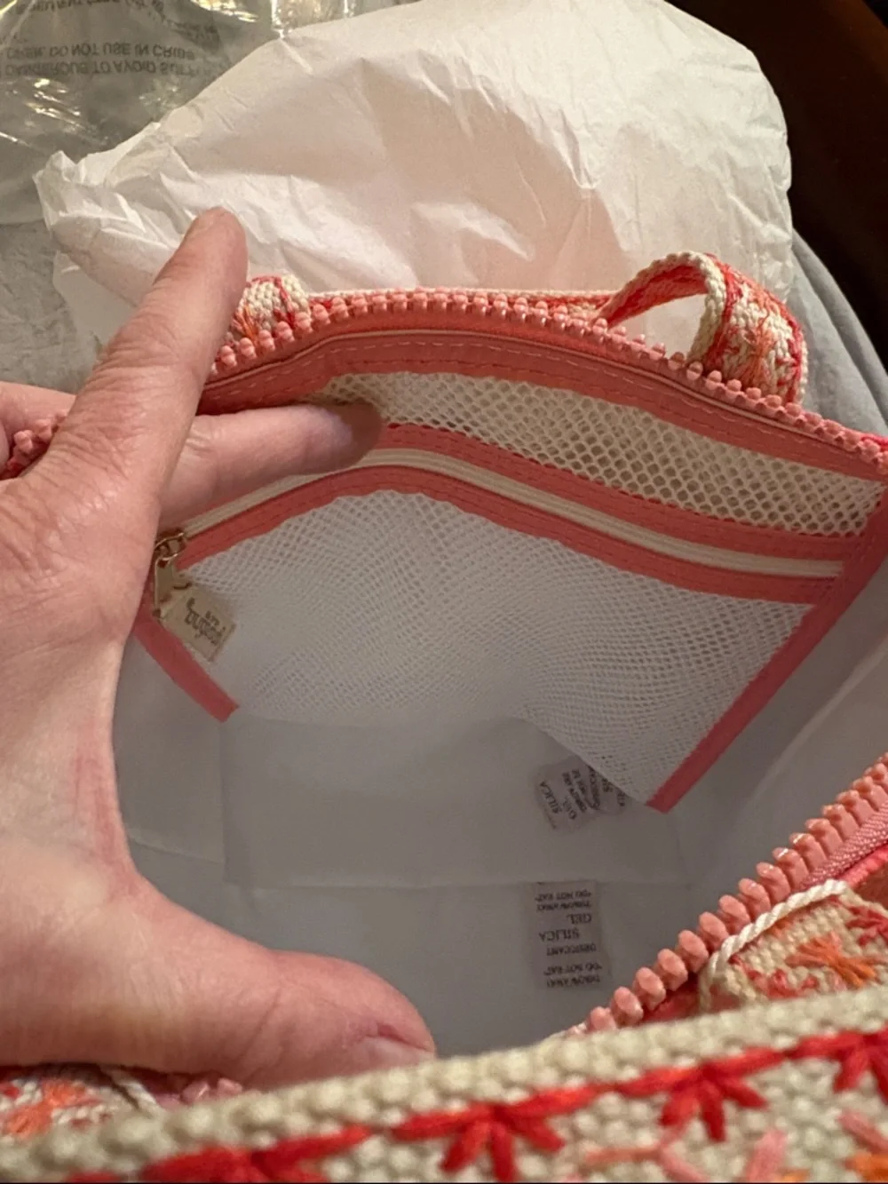 Spartina 449 lunch tote Palmetto Frond NWT - Picture 7 of 12